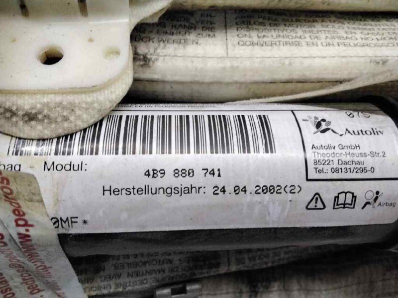 Recambio de airbag cortina delantero izquierdo para audi a6 allroad quattro (4ah) referencia OEM IAM 4BA880741  