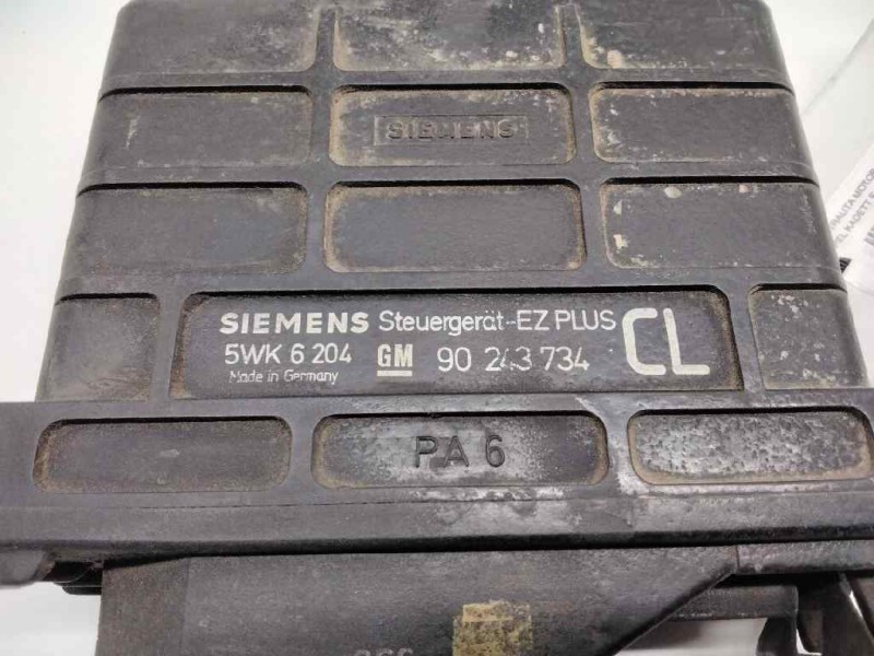 Recambio de centralita motor uce para opel kadett e referencia OEM IAM 90243734  14752