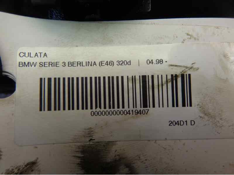 Recambio de culata para bmw serie 3 berlina (e46) 320d referencia OEM IAM   