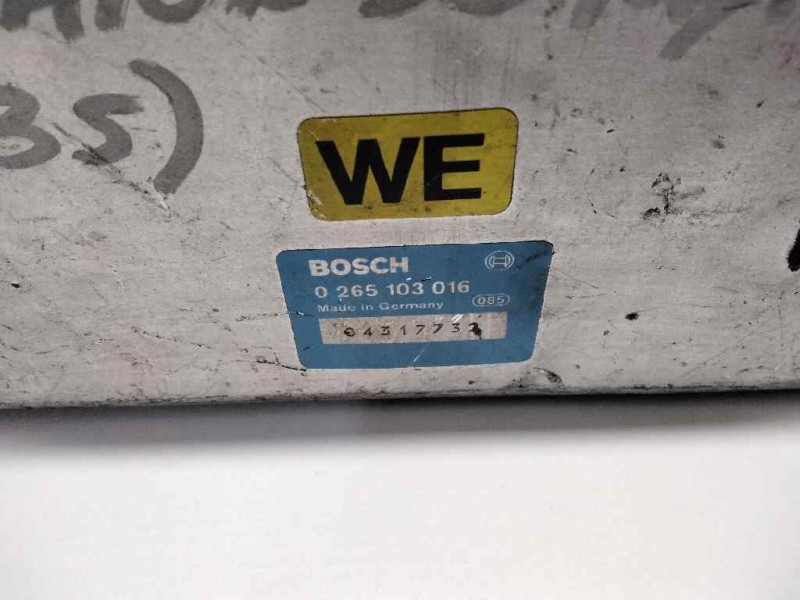 Recambio de centralita abs para opel senator b referencia OEM IAM 0265103016  15113