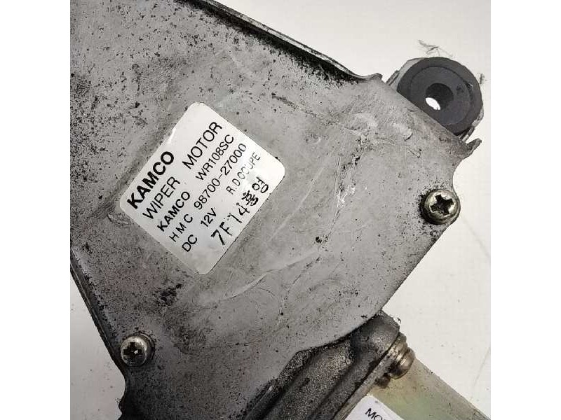 Recambio de motor limpia trasero para hyundai coupe (rd) referencia OEM IAM 9870027000  15249