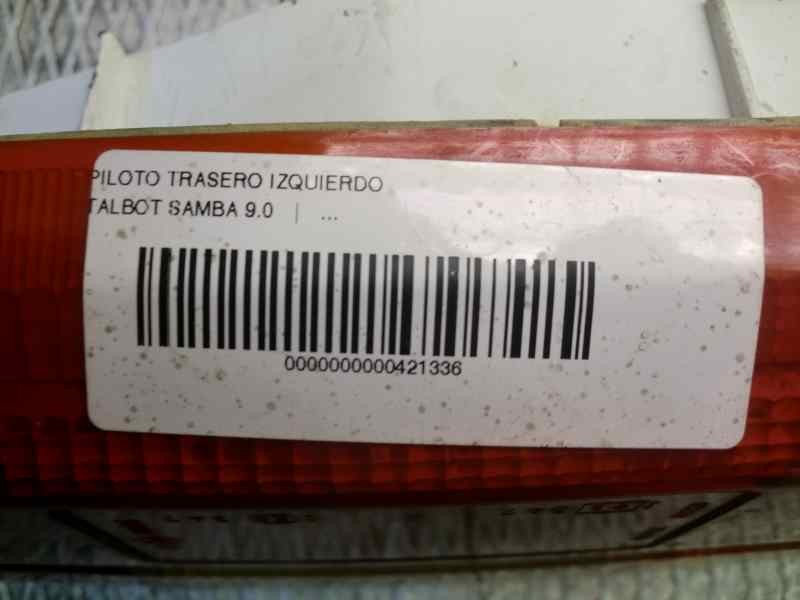Recambio de piloto trasero izquierdo para talbot samba 9.0 referencia OEM IAM   