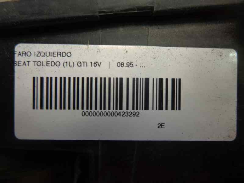Recambio de faro izquierdo para seat toledo (1l) gti 16v referencia OEM IAM 1L0941019  