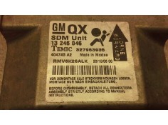 Recambio de centralita airbag para opel zafira b enjoy referencia OEM IAM 13246046   2