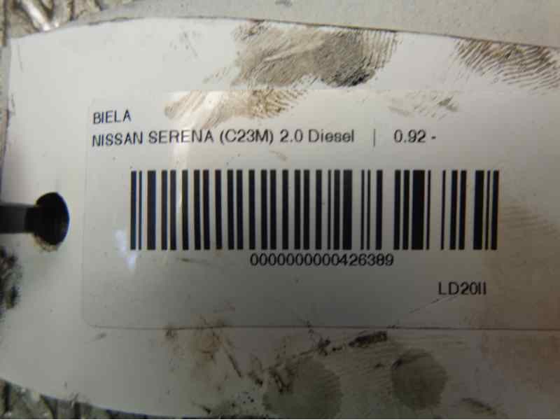 Recambio de biela para nissan serena (c23m) 2.0 diesel referencia OEM IAM   