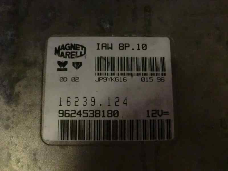 Recambio de centralita motor uce para peugeot 306 berlina 3/5 puertas (s1) 1.6 referencia OEM IAM 9624538180 IAW8P.10 16239.124