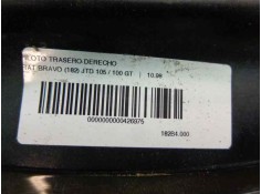 Recambio de piloto trasero derecho para fiat bravo (182) jtd 105 / 100 gt referencia OEM IAM 0046538352   2
