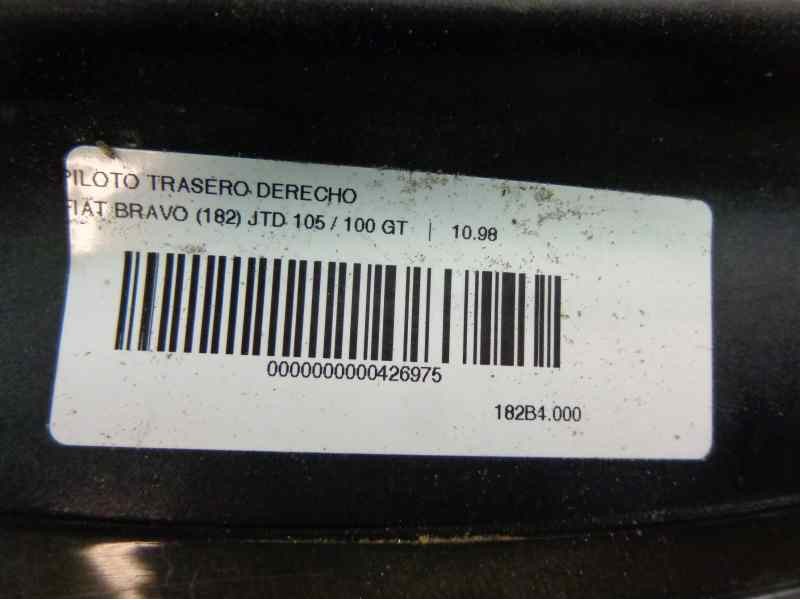 Recambio de piloto trasero derecho para fiat bravo (182) jtd 105 / 100 gt referencia OEM IAM 0046538352  