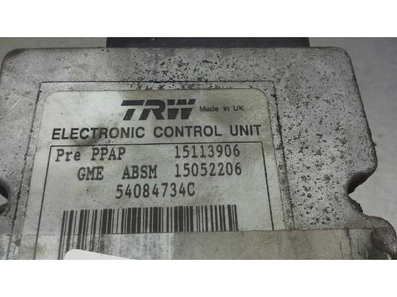 Recambio de abs para opel vectra c berlina comfort referencia OEM IAM 13191183  