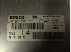 Recambio de centralita motor uce para peugeot 306 berlina 3/5 puertas (s1) 1.6 referencia OEM IAM 0261200677 9617161580 17255 2
