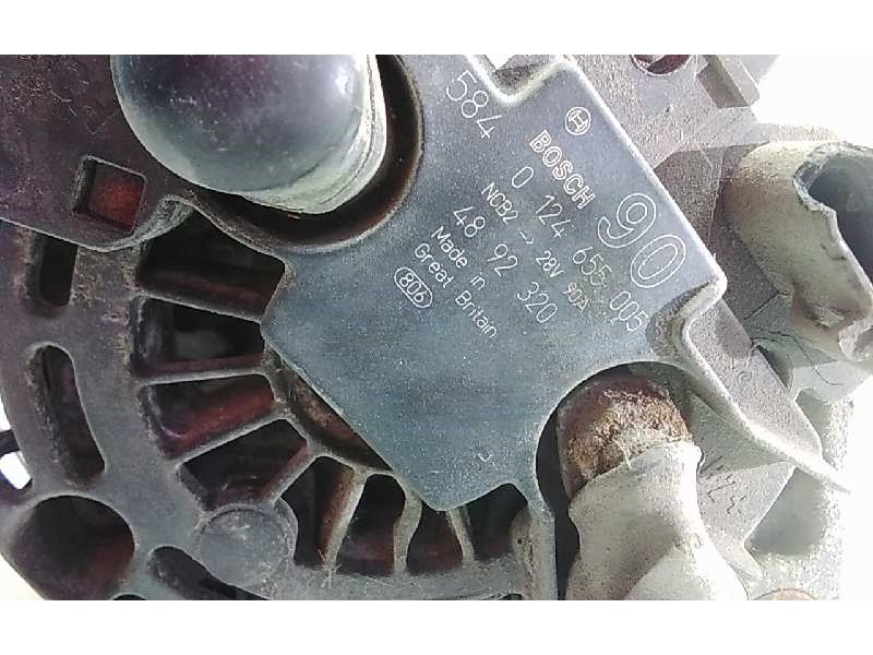 Recambio de alternador para iveco irisbus 200e referencia OEM IAM 0124655005  