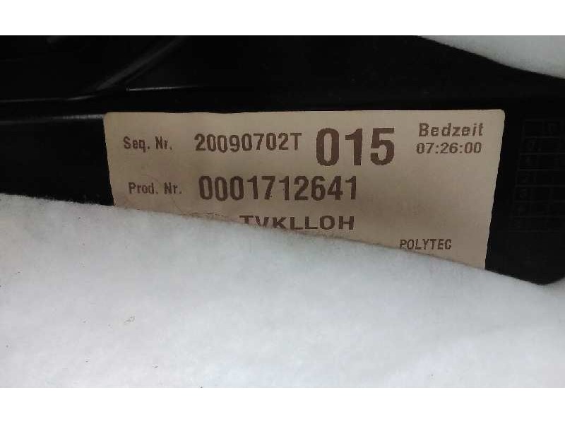 Recambio de guarnecido puerta trasera izquierda para mercedes clase clk (w207) coupe 250 cdi blueefficiency (207.303) referencia