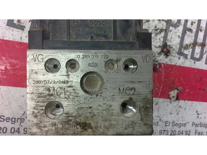 Recambio de abs para citroen xsara berlina 2.0 hdi sx (66kw) referencia OEM IAM 454134  