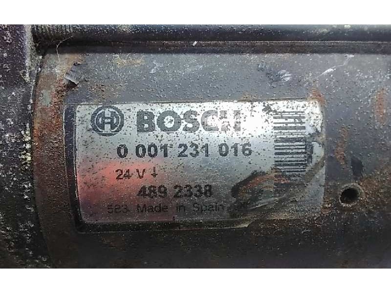 Recambio de motor arranque para iveco irisbus 200e referencia OEM IAM 4892338 00001231016 
