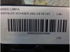 Recambio de mando limpia para chrysler voyager (gs) 3.8 v6 cat referencia OEM IAM    2