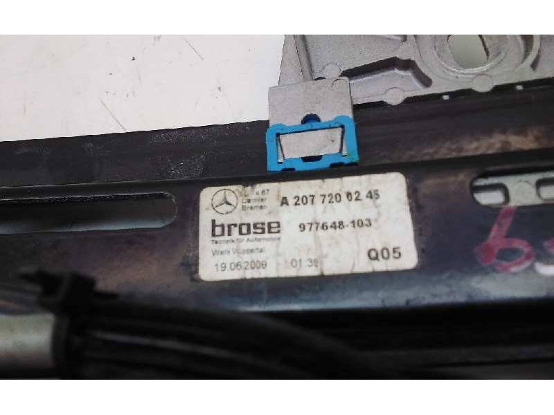 Recambio de elevalunas delantero derecho para mercedes clase clk (w207) coupe 250 cdi blueefficiency (207.303) referencia OEM IA