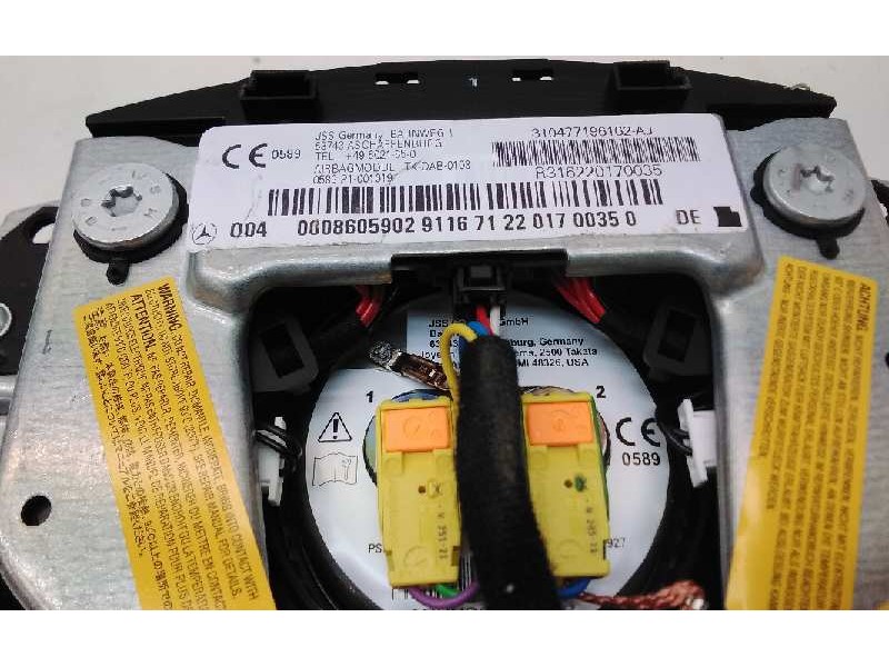 Recambio de airbag delantero izquierdo para mercedes clase clk (w207) coupe 250 cdi blueefficiency (207.303) referencia OEM IAM 