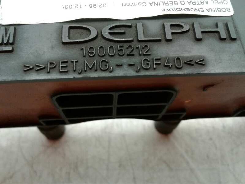 Recambio de bobina encendido para opel astra g berlina comfort referencia OEM IAM 19005212  