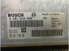 Recambio de centralita motor uce para peugeot 406 berlina (s1/s2) 2.0 hdi referencia OEM IAM 0281010248 9635157080  2