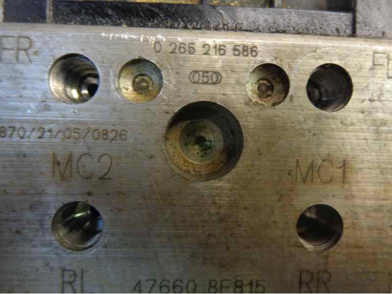 Recambio de centralita abs para nissan primera berlina (p11) referencia OEM IAM 0265216586 BOSCH 