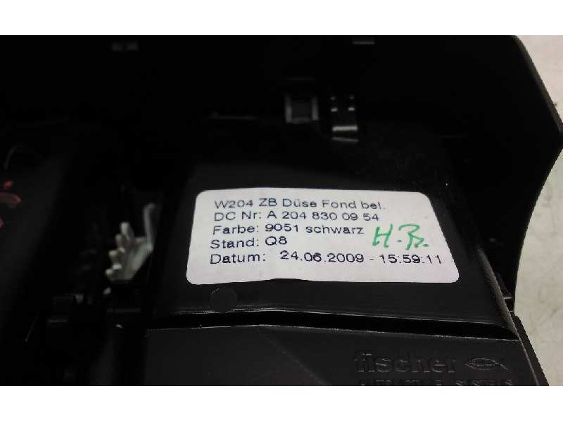 Recambio de aireador trasero central para mercedes clase clk (w207) coupe 250 cdi blueefficiency (207.303) referencia OEM IAM A2