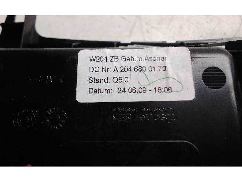 Recambio de cenicero para mercedes clase clk (w207) coupe 250 cdi blueefficiency (207.303) referencia OEM IAM A2046800179  
