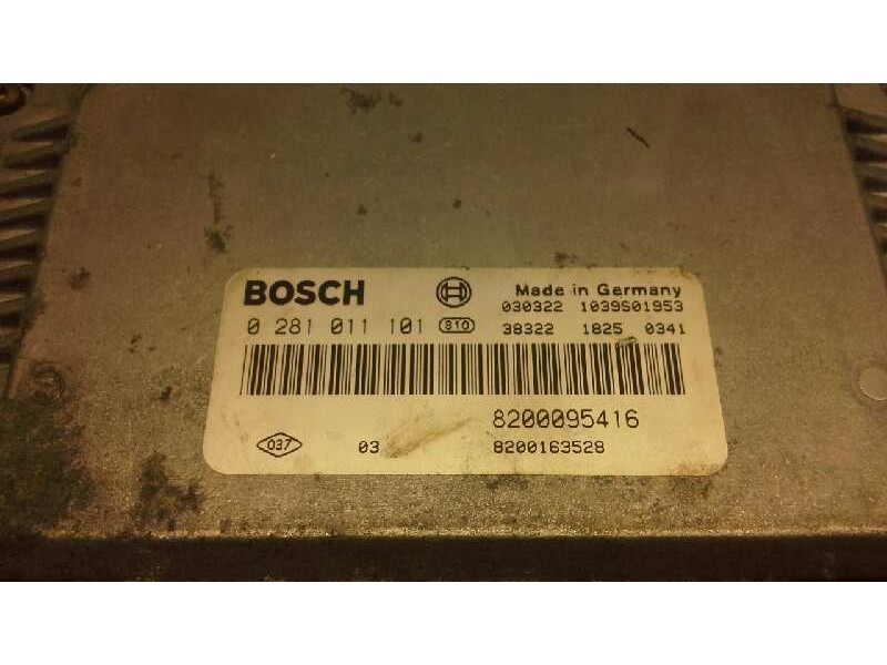 Recambio de centralita motor uce para renault laguna ii grandtour (kg0) dynamique referencia OEM IAM 8200095416 293 