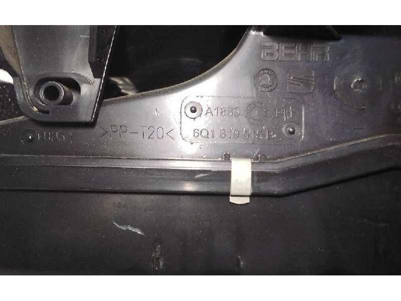 Recambio de calefaccion entera normal para skoda rapid active referencia OEM IAM 6Q1819515B  
