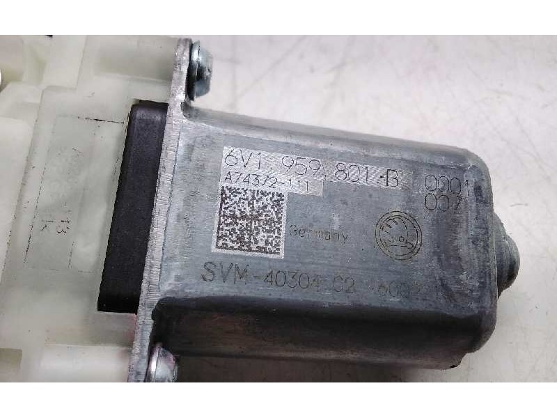 Recambio de elevalunas delantero izquierdo para skoda rapid active referencia OEM IAM 6V1959809B  