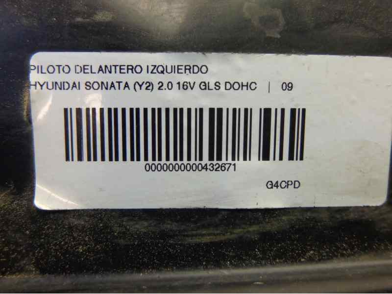Recambio de piloto delantero izquierdo para hyundai sonata (y2) 2.0 16v gls dohc referencia OEM IAM   