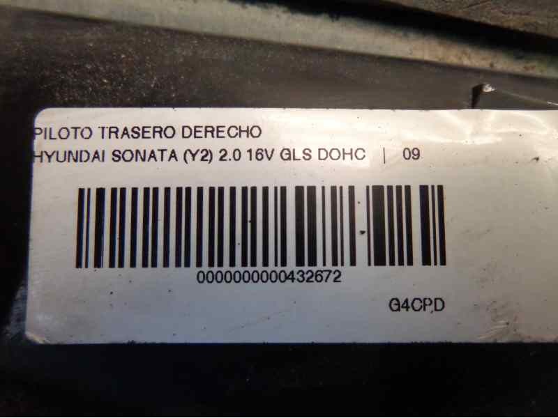 Recambio de piloto trasero derecho para hyundai sonata (y2) 2.0 16v gls dohc referencia OEM IAM   