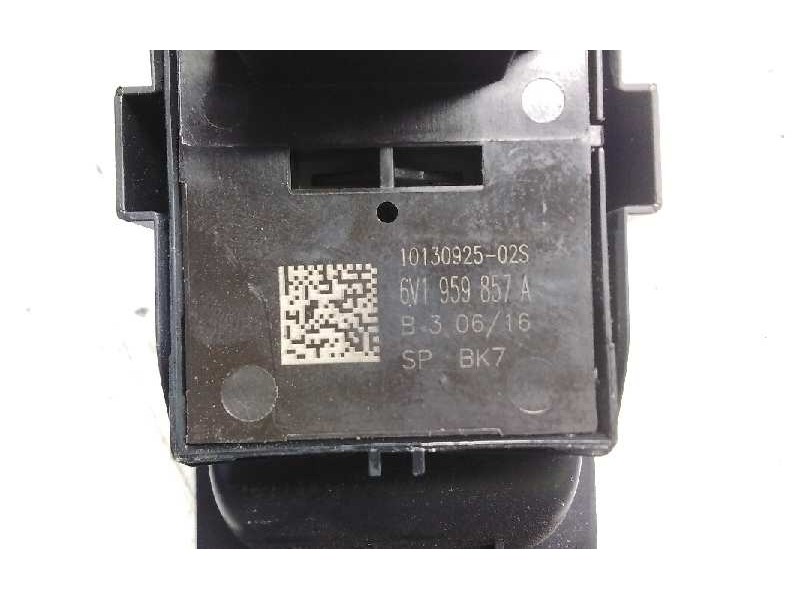 Recambio de mando elevalunas delantero izquierdo para skoda rapid active referencia OEM IAM 6V1959857A  