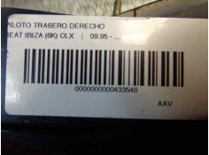 Recambio de piloto trasero derecho para seat ibiza (6k) clx referencia OEM IAM    2