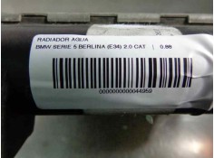 Recambio de radiador agua para bmw serie 5 berlina (e34) 2.0 cat referencia OEM IAM    2