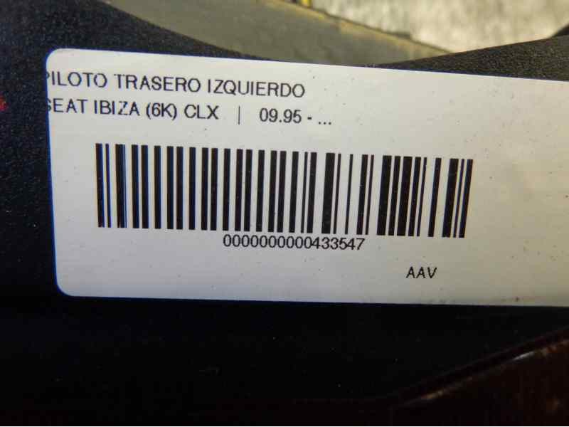 Recambio de piloto trasero izquierdo para seat ibiza (6k) clx referencia OEM IAM   