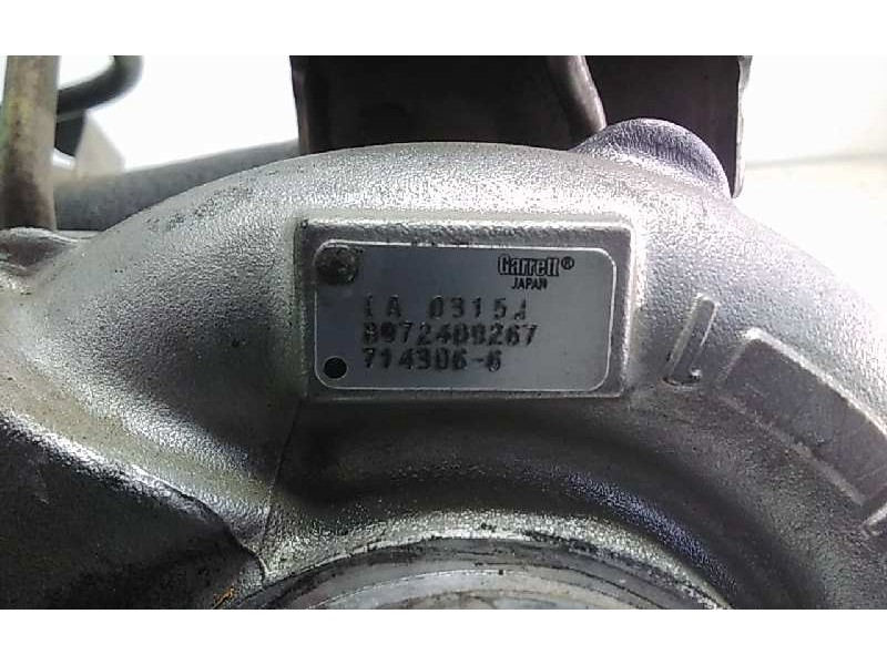 Recambio de turbocompresor para renault vel satis (bj0) 3.0 v6 dci turbodiesel cat referencia OEM IAM 8972400267 7143066 