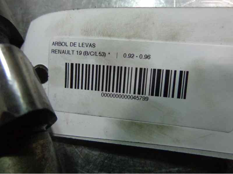 Recambio de arbol de levas para renault 19 (b/c/l53) referencia OEM IAM   20523