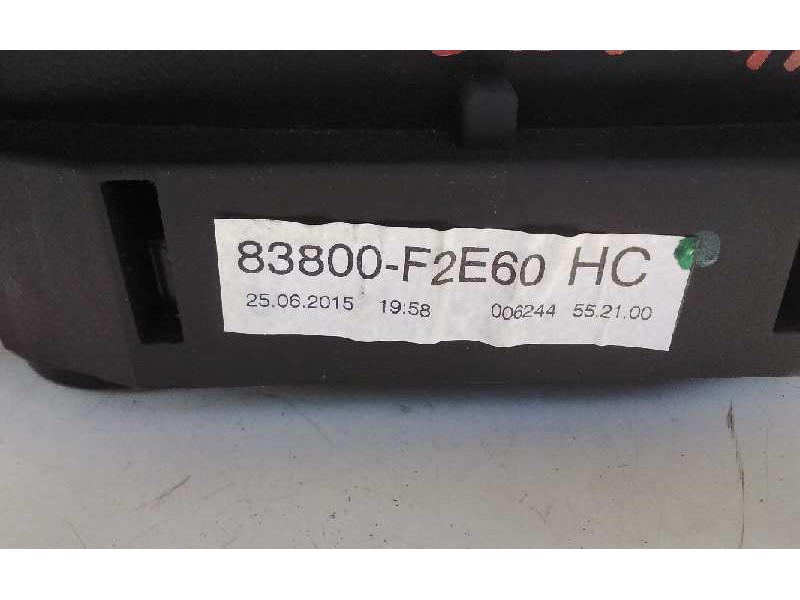 Recambio de cuadro instrumentos para toyota auris hybrid active referencia OEM IAM 838P0F2E60HC  