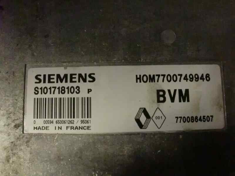 Recambio de centralita motor uce para renault 19 hatchback (b/c53) 1.4 referencia OEM IAM S101718103P 173 20570