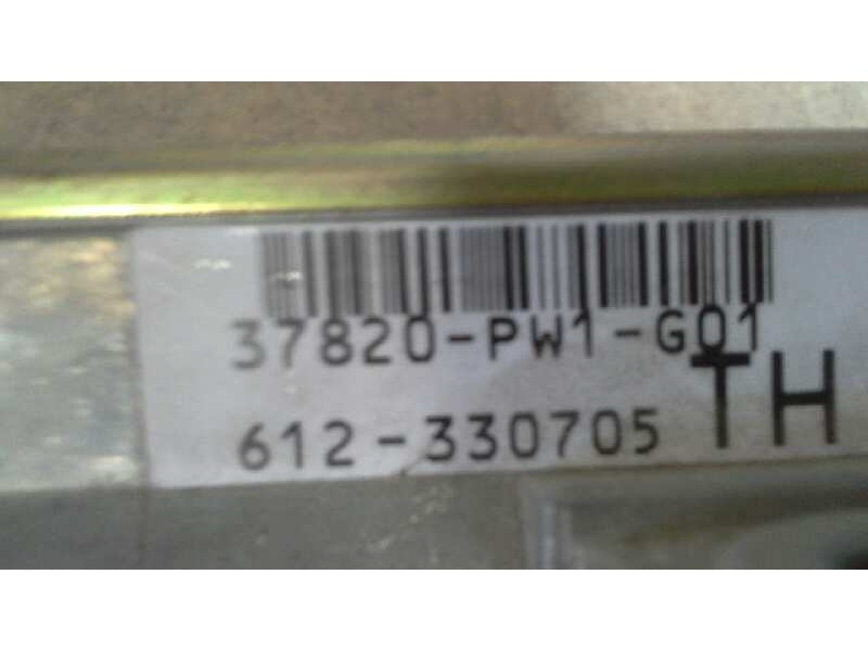 Recambio de centralita motor uce para honda concerto (hw) 1.5 cat referencia OEM IAM 37820-PW1-G01 612-330705 