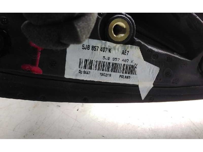 Recambio de retrovisor izquierdo para skoda rapid active referencia OEM IAM 5JB85740K  