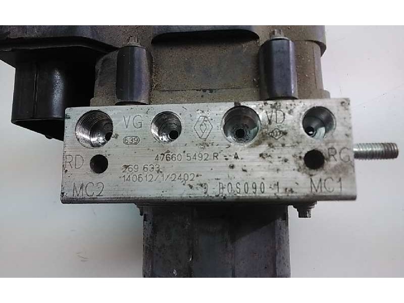 Recambio de abs para renault clio iv limited referencia OEM IAM 476605492RA  