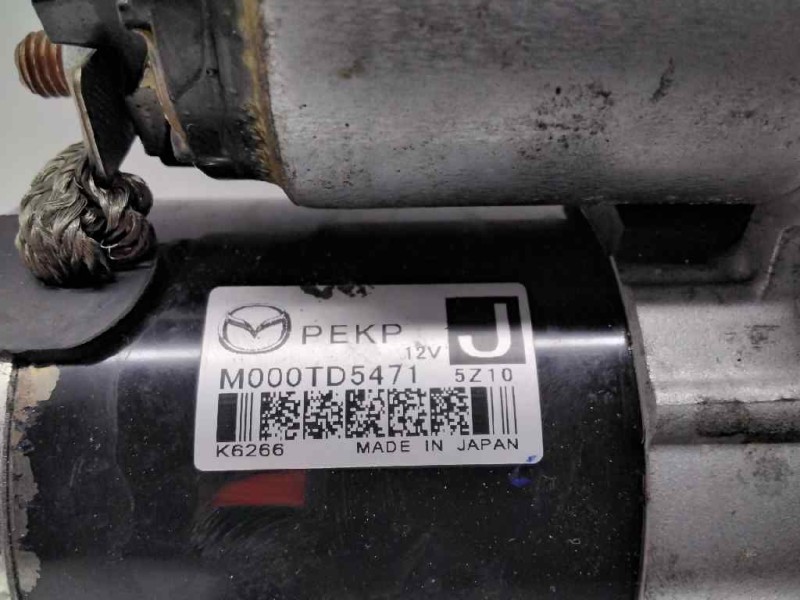 Recambio de motor arranque para mazda mx-5 (nc) 2.0 cat referencia OEM IAM M000TD5471 PEKP 