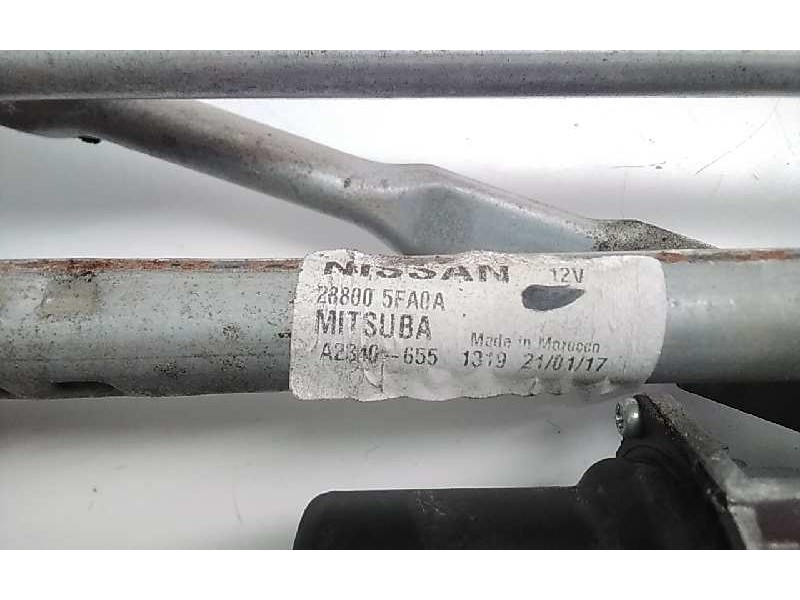 Recambio de motor limpia delantero para nissan micra v (k14) acenta referencia OEM IAM 288805FA0A  