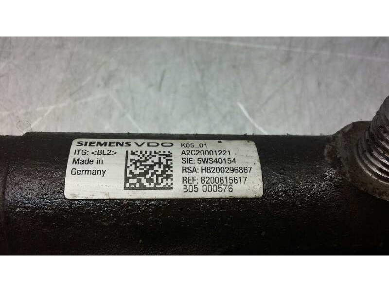 Recambio de rampa inyectora para nissan note (e11e) 1.5 dci turbodiesel cat referencia OEM IAM K9K292  