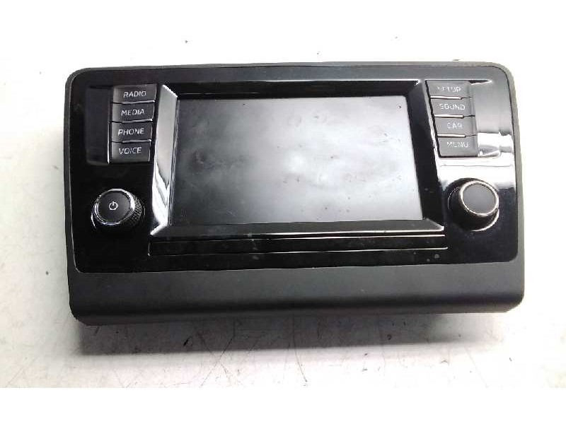Recambio de sistema audio / radio cd para skoda rapid active referencia OEM IAM 5JA919604B  
