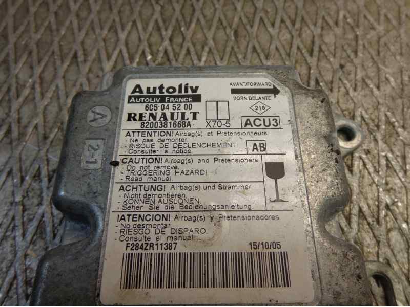 Recambio de centralita airbag para nissan interstar mod. 04 (x70) 2.5 dci diesel cat referencia OEM IAM   