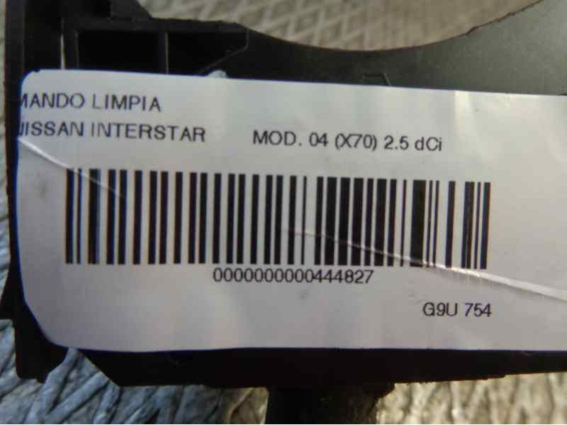 Recambio de mando limpia para nissan interstar mod. 04 (x70) 2.5 dci diesel cat referencia OEM IAM   