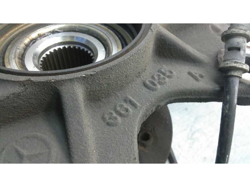 Recambio de mangueta delantera izquierda para mercedes clase m (w163) 400 cdi (163.128) referencia OEM IAM 1633300420  