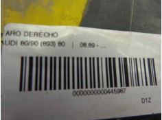 Recambio de faro derecho para audi 80/90 (893) 80 referencia OEM IAM    2